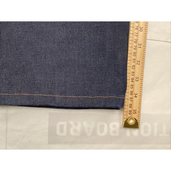 Vtg Rustler Mens 36x34 Straight Leg Regular Fit Heavyweight Denim Jeans - Picture 9 of 13
